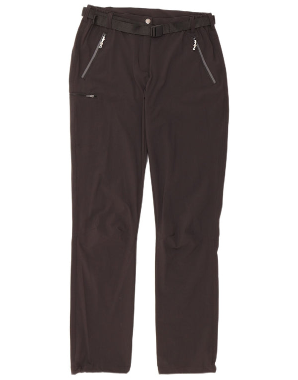 Pantaloni cargo slim da donna REGATTA UK 10 Small W27 L31 Nero Poliammide