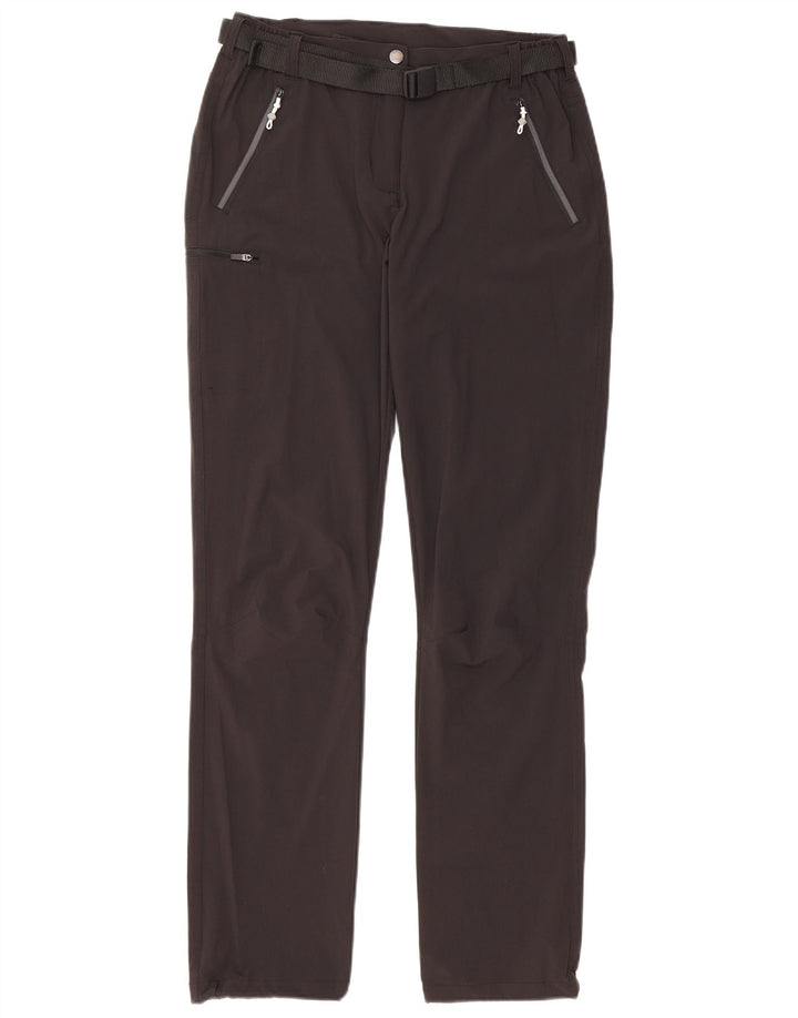 Pantaloni cargo slim da donna REGATTA UK 10 Small W27 L31 Nero Poliammide