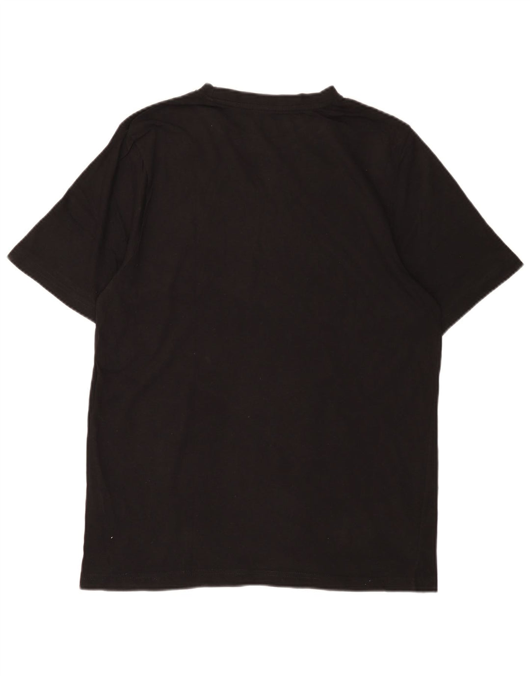 T-shirt grafica da uomo KAPPA Top grande in cotone nero