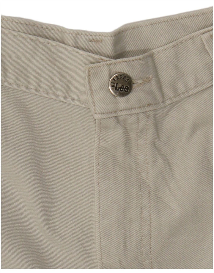 Pantaloncini cargo da uomo Lee W30 beige medio