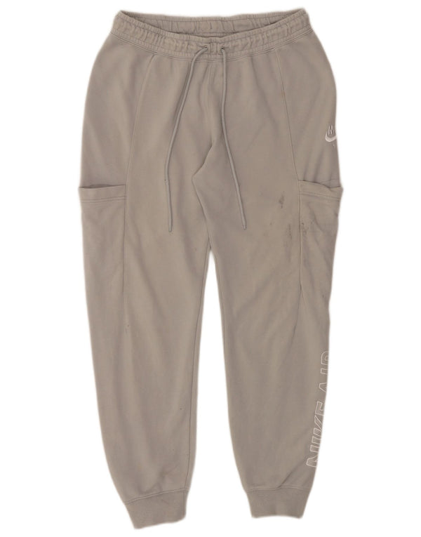 Pantaloni da tuta da donna Nike Joggers UK 14 Cotone grigio medio