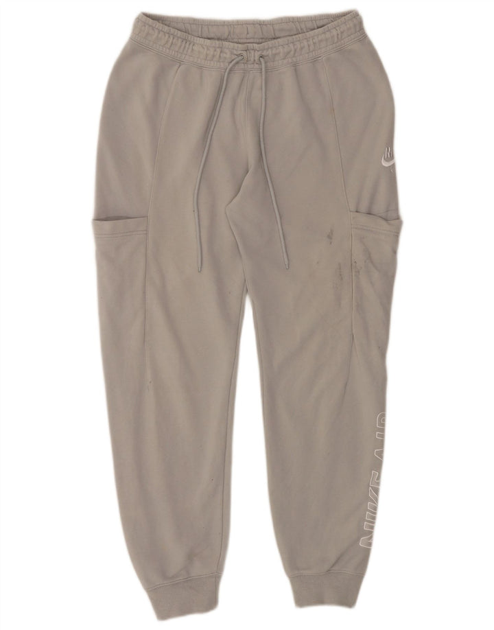Pantaloni da tuta da donna Nike Joggers UK 14 Cotone grigio medio
