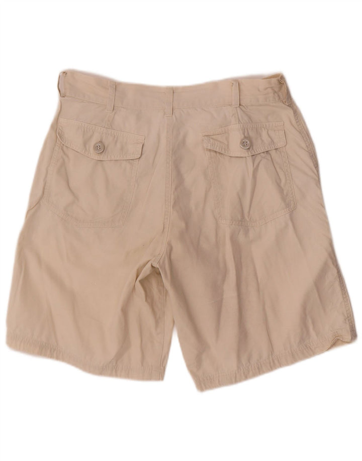 Pantaloncini chino vintage da uomo IT 46 piccoli W30 Beige