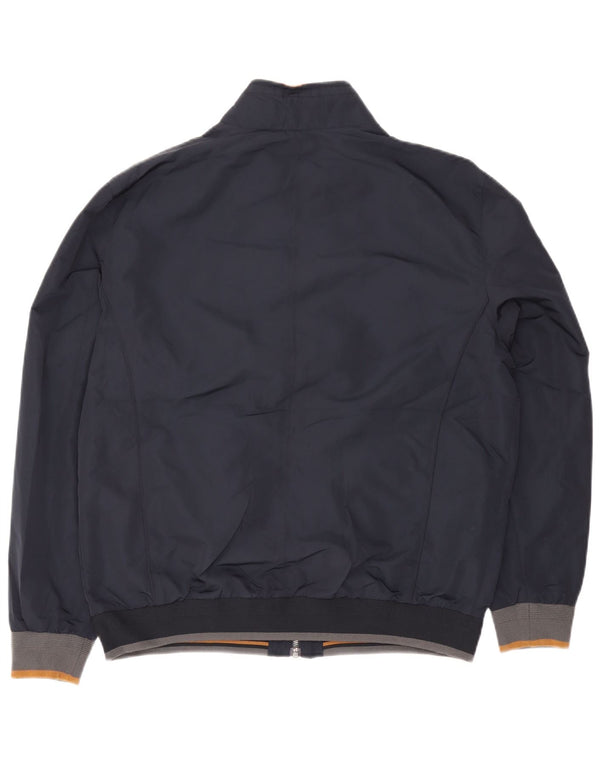 Giubbotto bomber da uomo Marks & Spencer Blue Harbour UK 40 Large Blu Navy