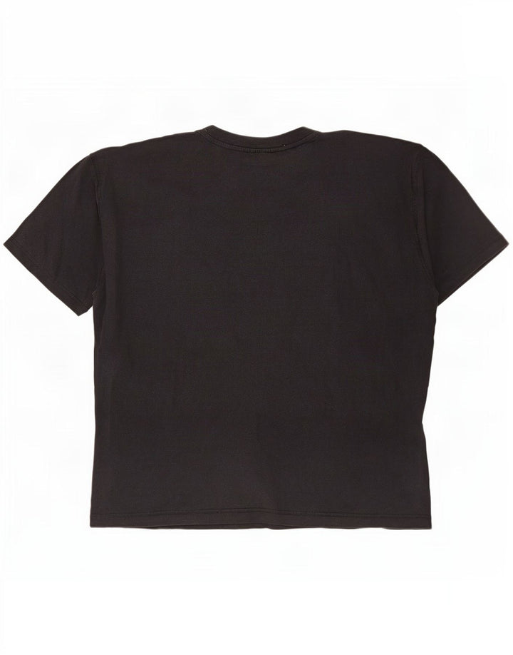 T-shirt grafica da uomo Puma Top XL in cotone nero