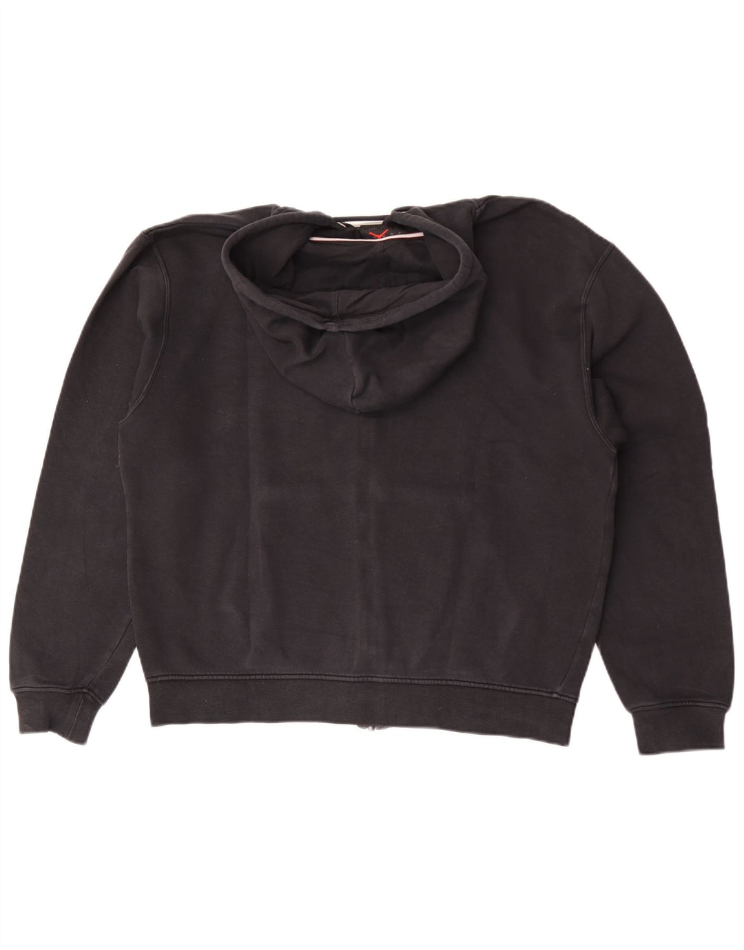 Felpa con cappuccio e zip Jordan da uomo in cotone nero medio