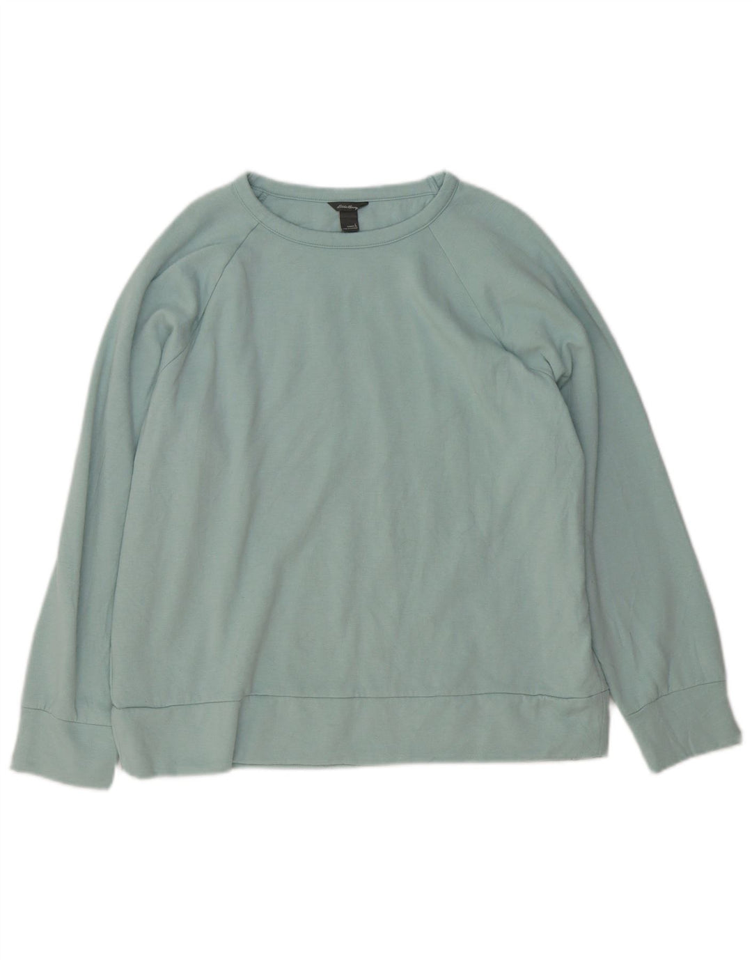 Felpa da donna Eddie Bauer Jumper UK 16 Large Blue Poliestere