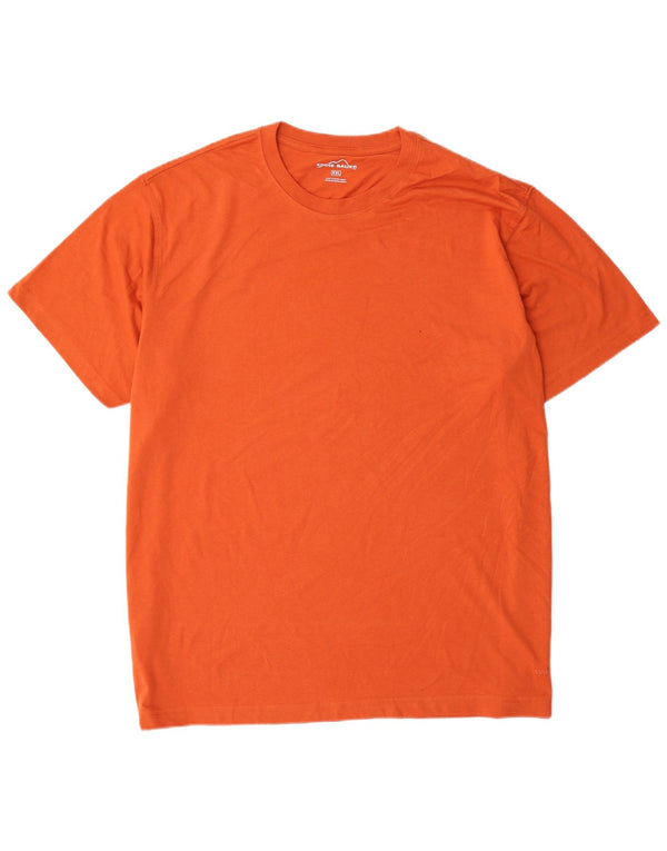 T-shirt da uomo EDDIE BAUER Top 2XL cotone arancione