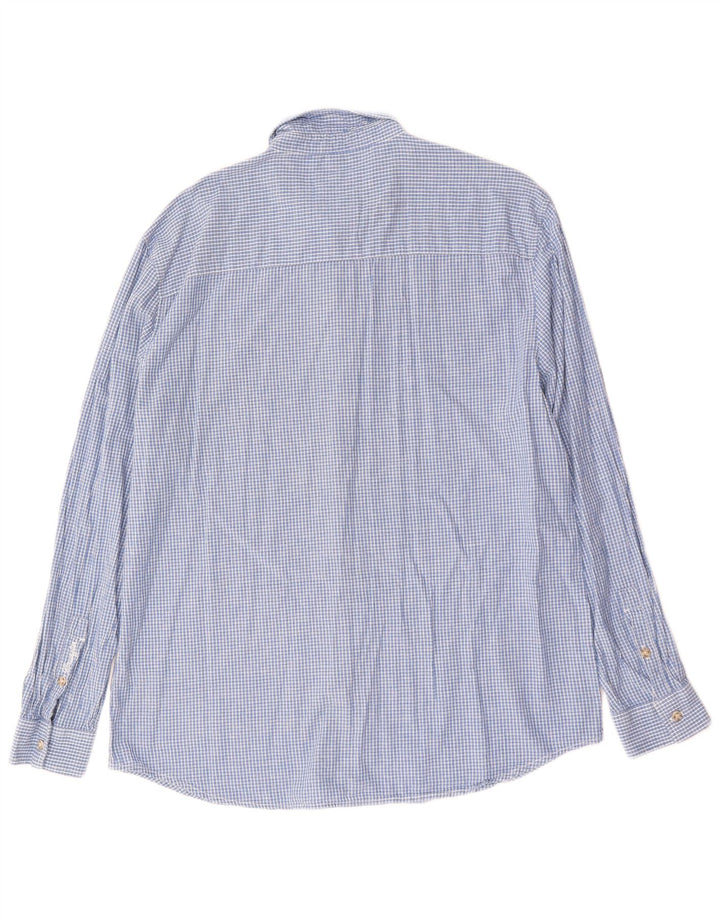 Camicia da uomo Wrangler 2XL in cotone a quadri blu