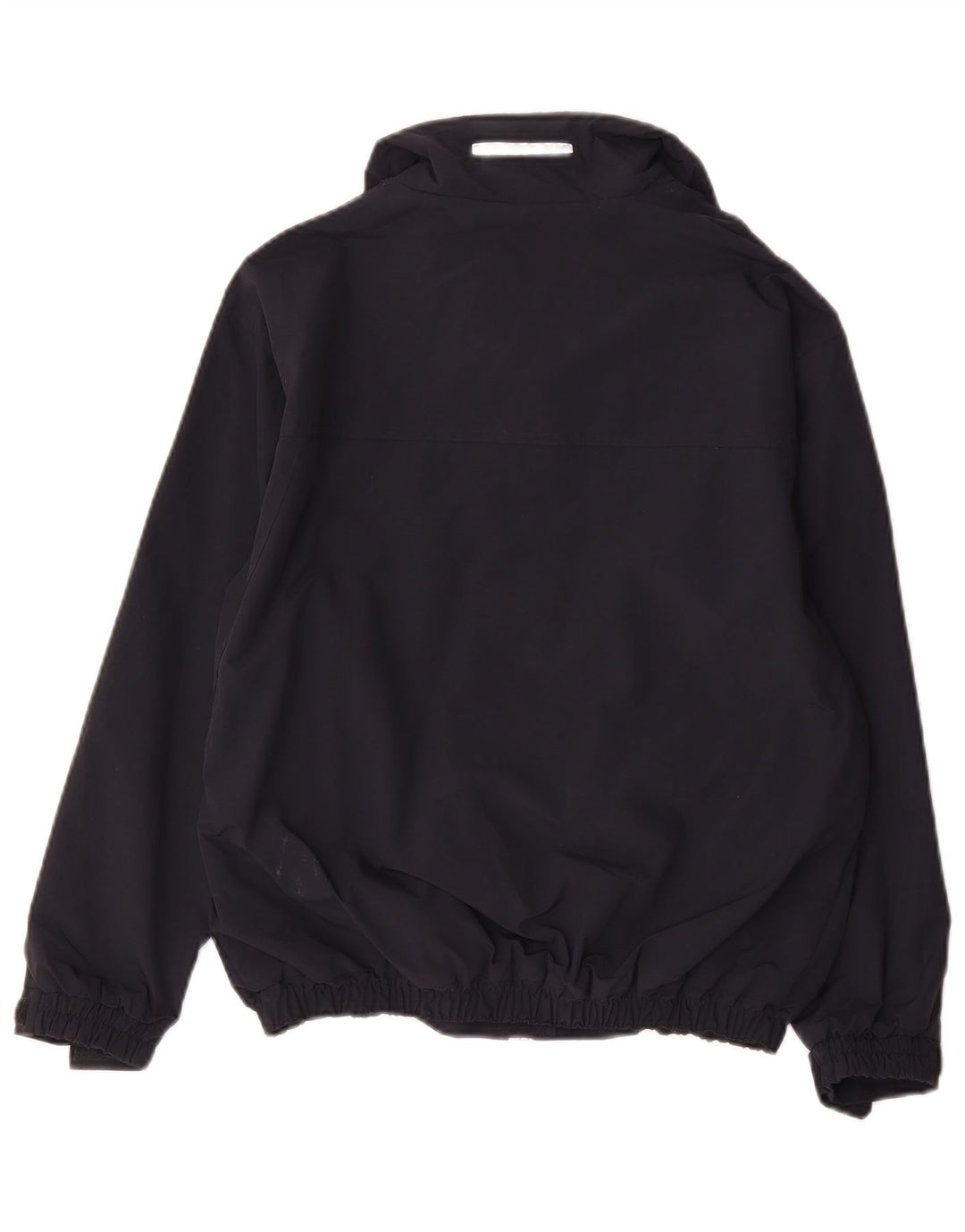 Giacca antipioggia grafica da ragazzo Slam 14-15 anni in nylon blu navy