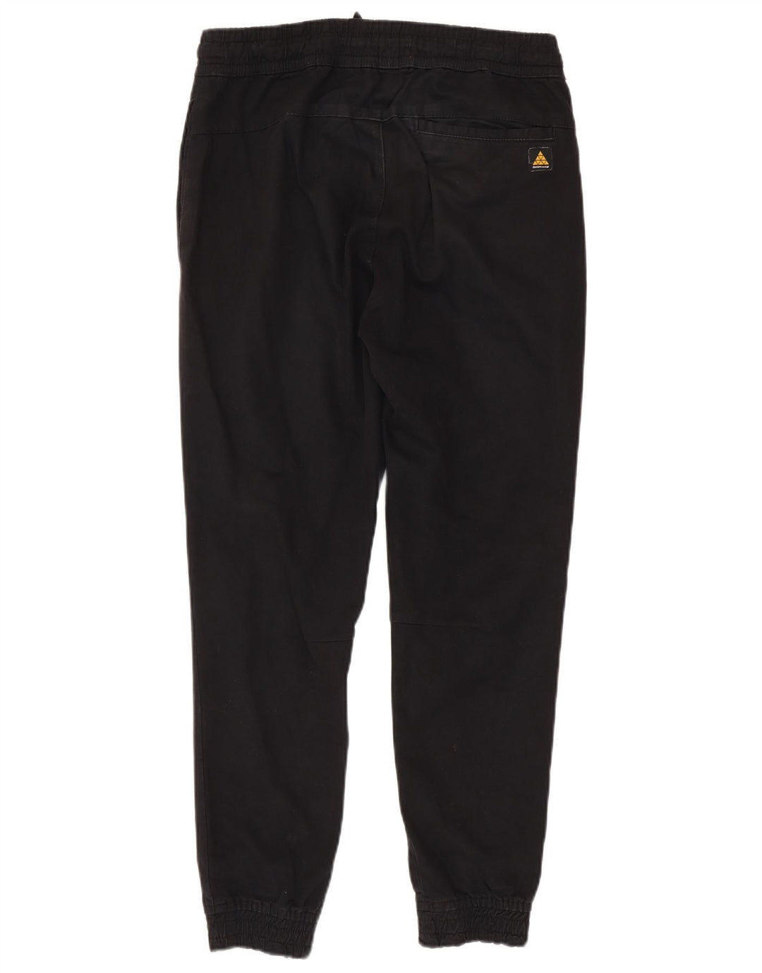 Pantaloni chino da uomo Zara Joggers medi W31 L29 cotone nero