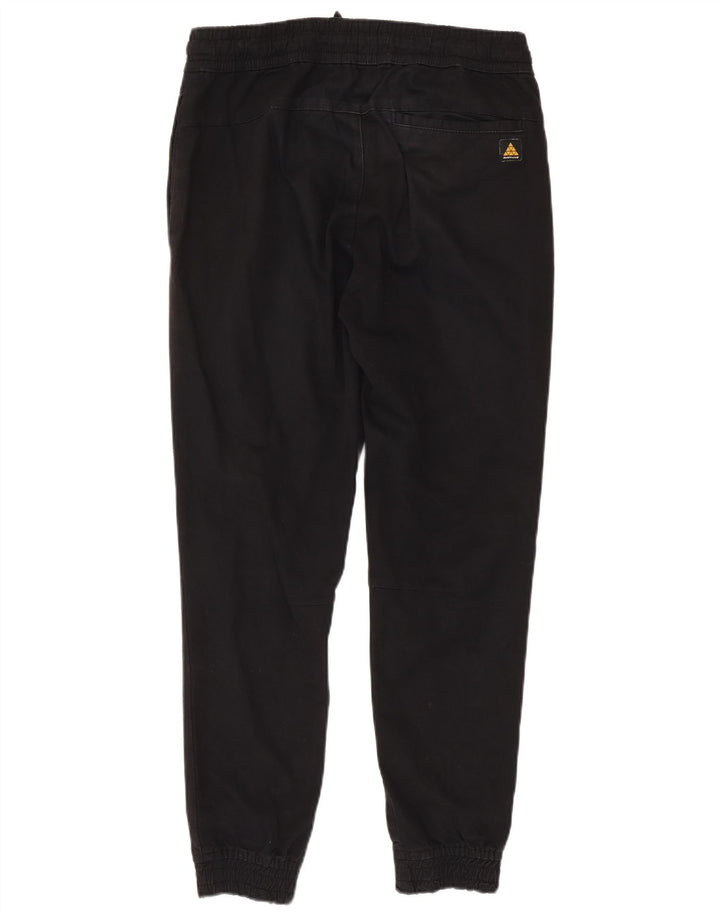 Pantaloni chino da uomo Zara Joggers medi W31 L29 cotone nero