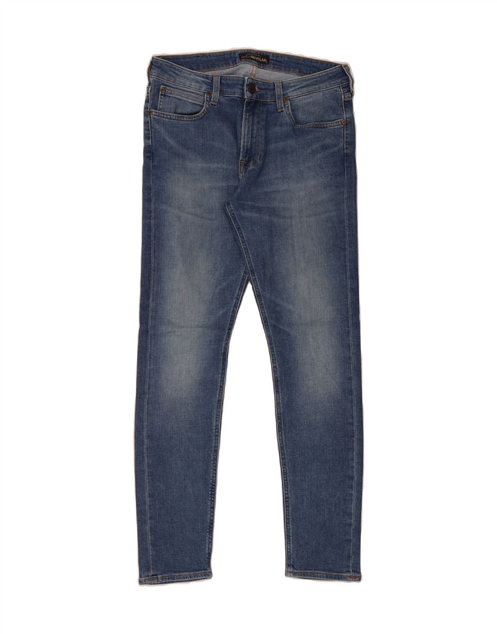 LEE Mens Malone Skinny Jeans W32 L30 Blue Cotton Vintage Lee and Second-Hand Lee from Messina Hembry 
