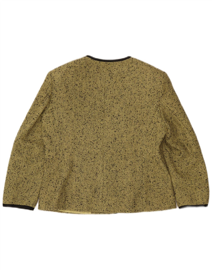 DELIA FERRARI Giacca blazer oversize da donna con maniche a 3/4 IT 41 Small Verde