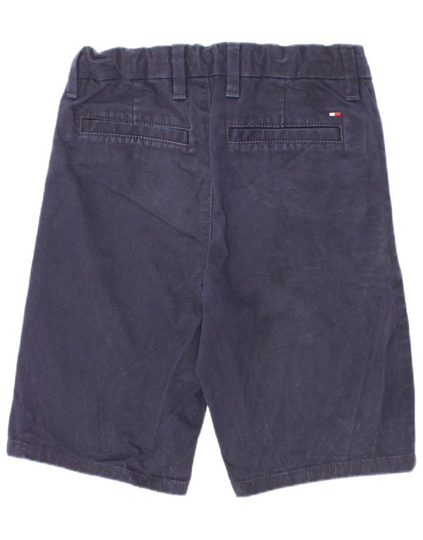 Pantaloncini chino per ragazzi Tommy Hilfiger 7-8 anni W24 cotone blu navy