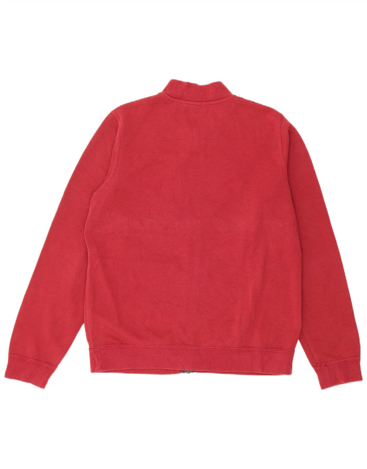 Giacca da ginnastica da uomo Nike Large rossa in cotone