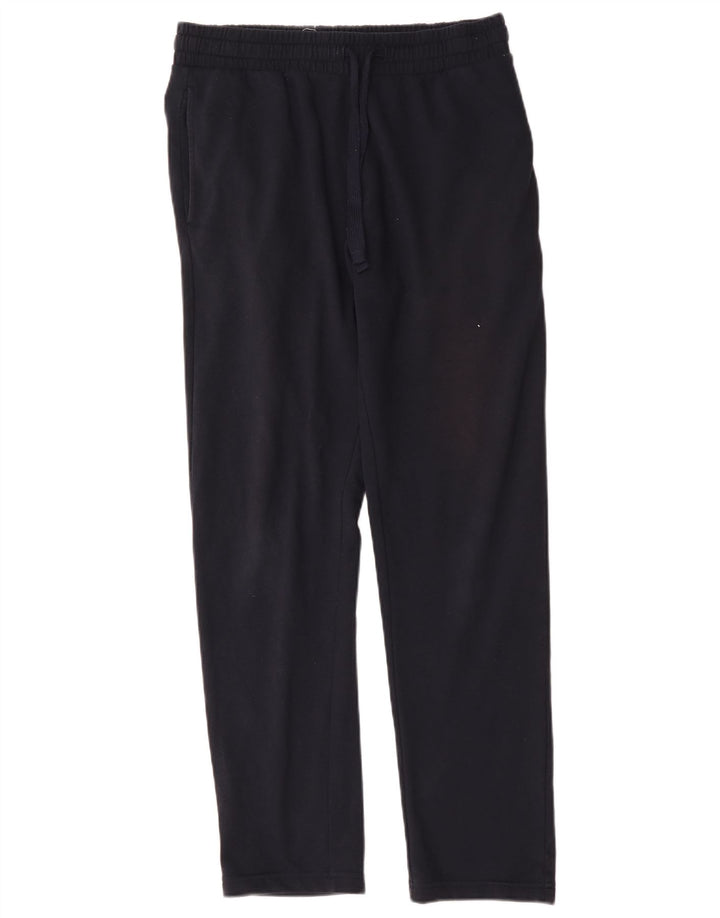 Pantaloni da tuta da donna Marks & Spencer UK 14 cotone blu navy medio