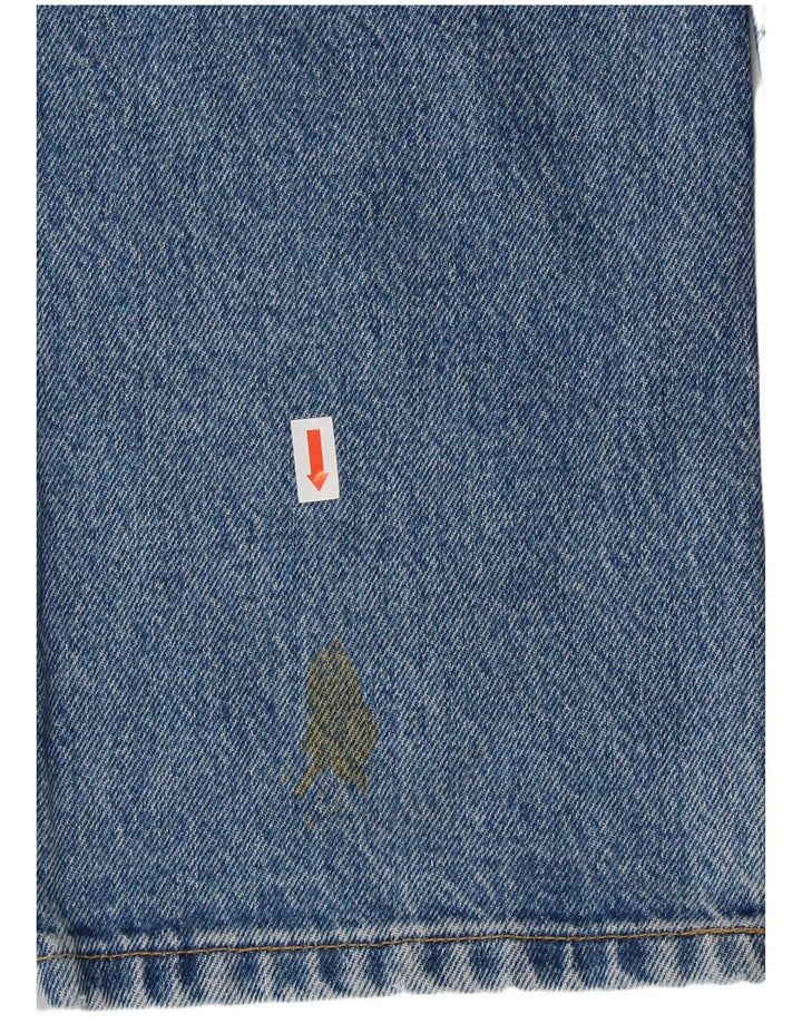 Mustang Jeans dritti da uomo W33 L30 in cotone blu