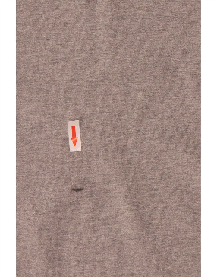 T-shirt da uomo slim fit Timberland in cotone grigio medio