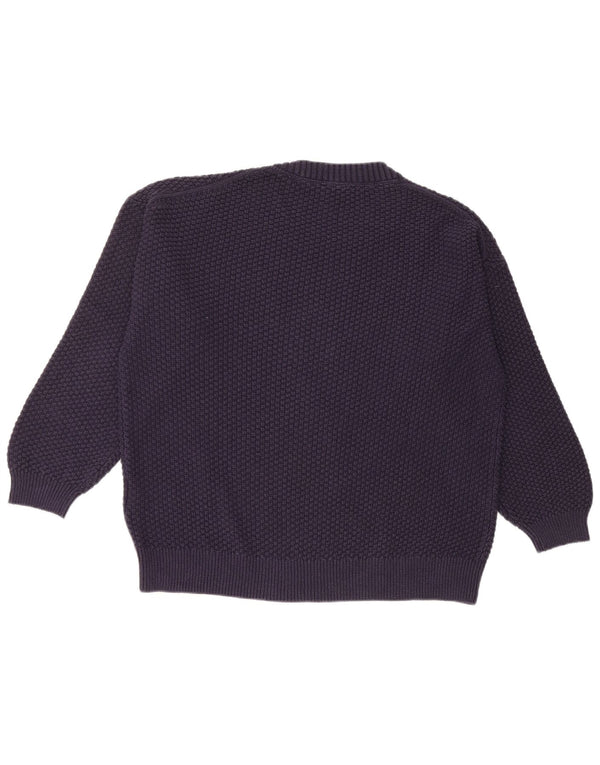 Gant Uomo Maglione Girocollo Maglione Grande Cotone Blu Navy