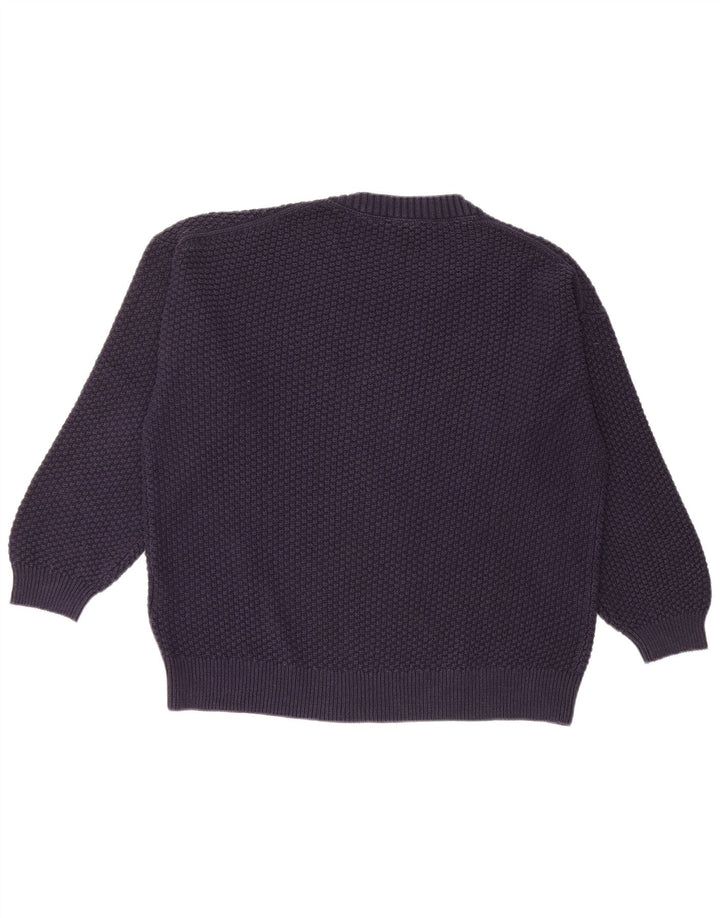 Gant Uomo Maglione Girocollo Maglione Grande Cotone Blu Navy