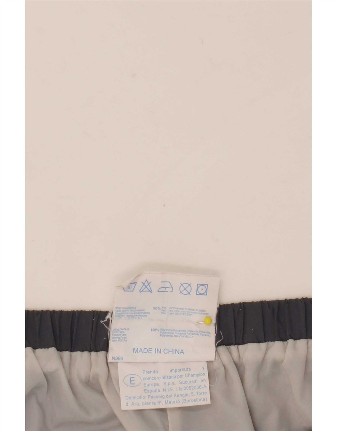 Pantaloni da tuta da donna Champion UK 14 Large Grigio Colourblock Poliestere