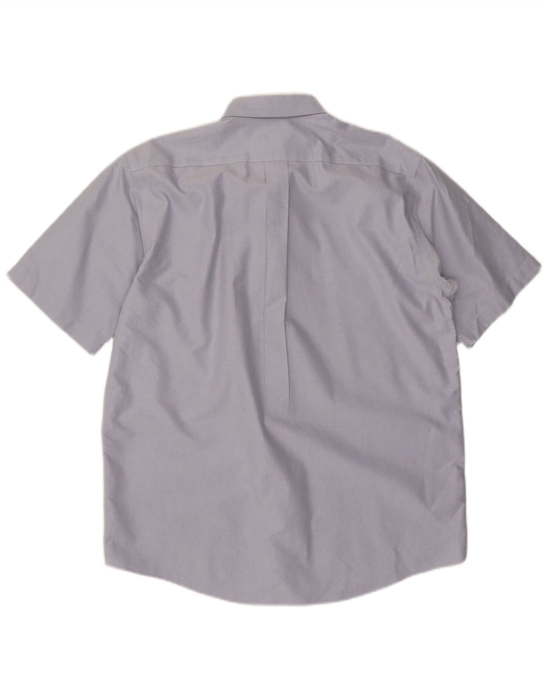 L.L.BEAN Camicia da uomo a maniche corte dal taglio tradizionale taglia 15 1/2 blu medio