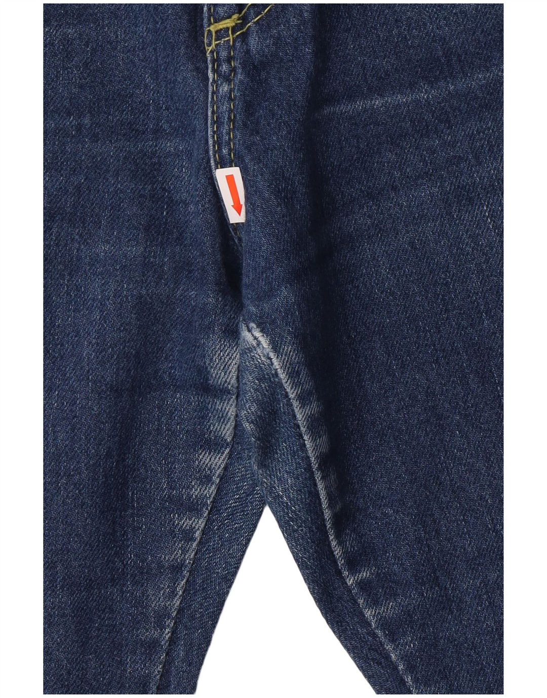 Jeans dritti da uomo WRANGLER W30 L30 cotone blu navy