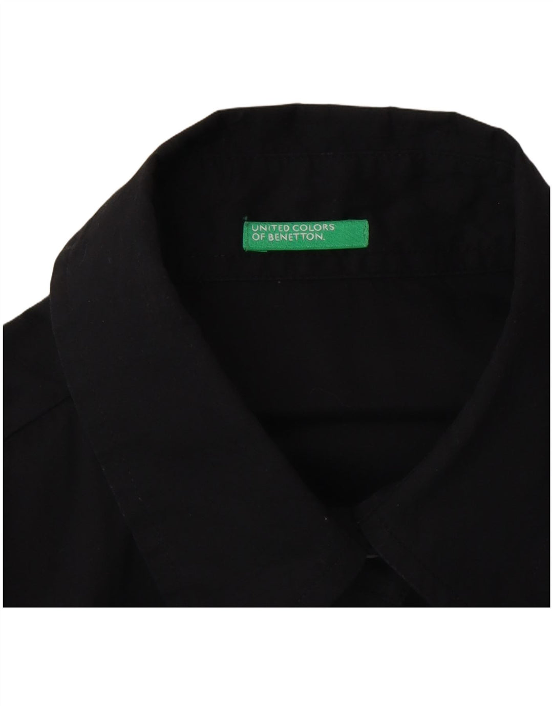 Camicia da donna Benetton UK 12 media nera