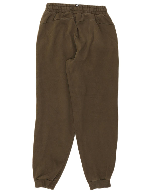 Pantaloni della tuta da ragazzo Puma Joggers 15-16 anni in cotone kaki