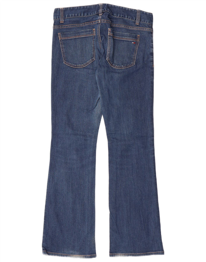 TOMMY HILFIGER Jeans bootcut da donna US 6 medio W30 L30 cotone blu
