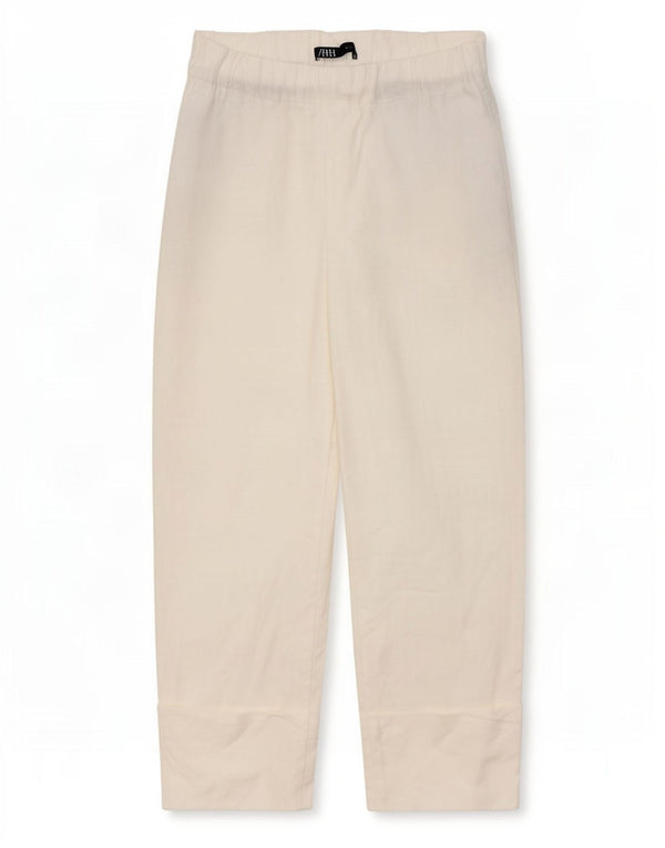 Pantaloni corti dritti da donna Zara medi W28 L24 bianchi