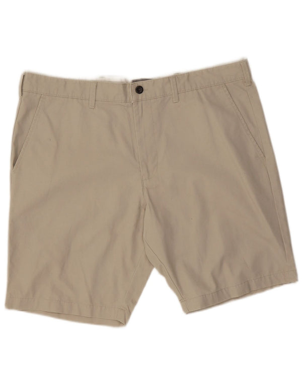 Pantaloncini chino da uomo Marks & Spencer W38 XL in cotone beige