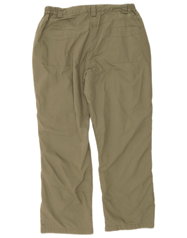 Pantaloni da trekking da donna Mountain Warehouse UK 14 Large W32 L28 Cachi