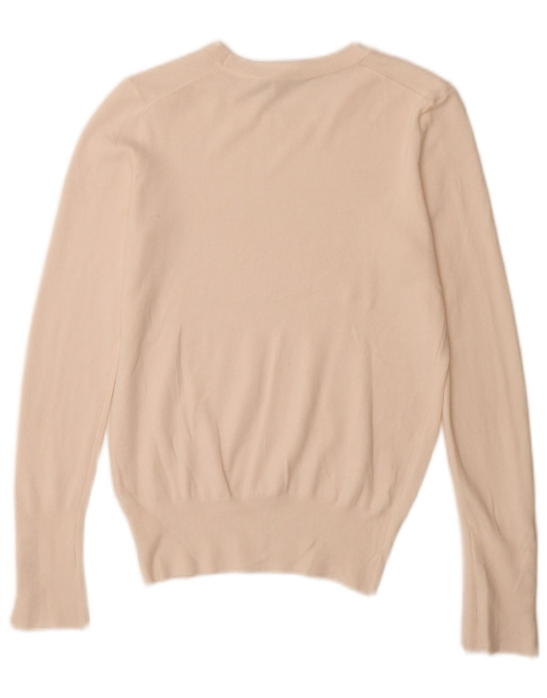 Maglione maglione con scollo a barca da donna Zara UK 10 piccolo bianco