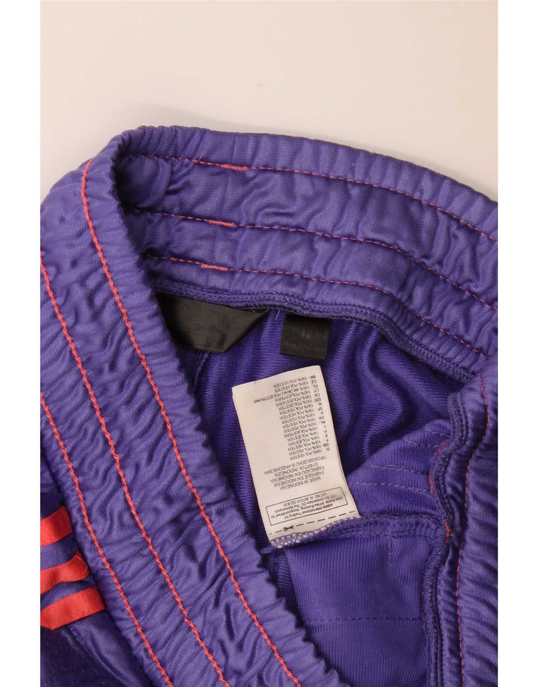 Pantaloni da tuta da donna Adidas UK 14 poliestere viola medio