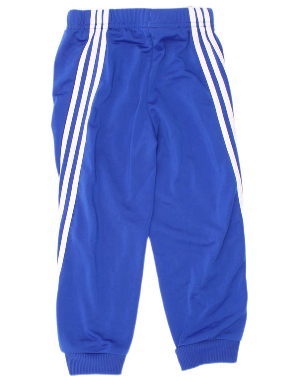 Pantaloni da tuta da ragazzo Adidas Joggers 2-3 anni in poliestere blu