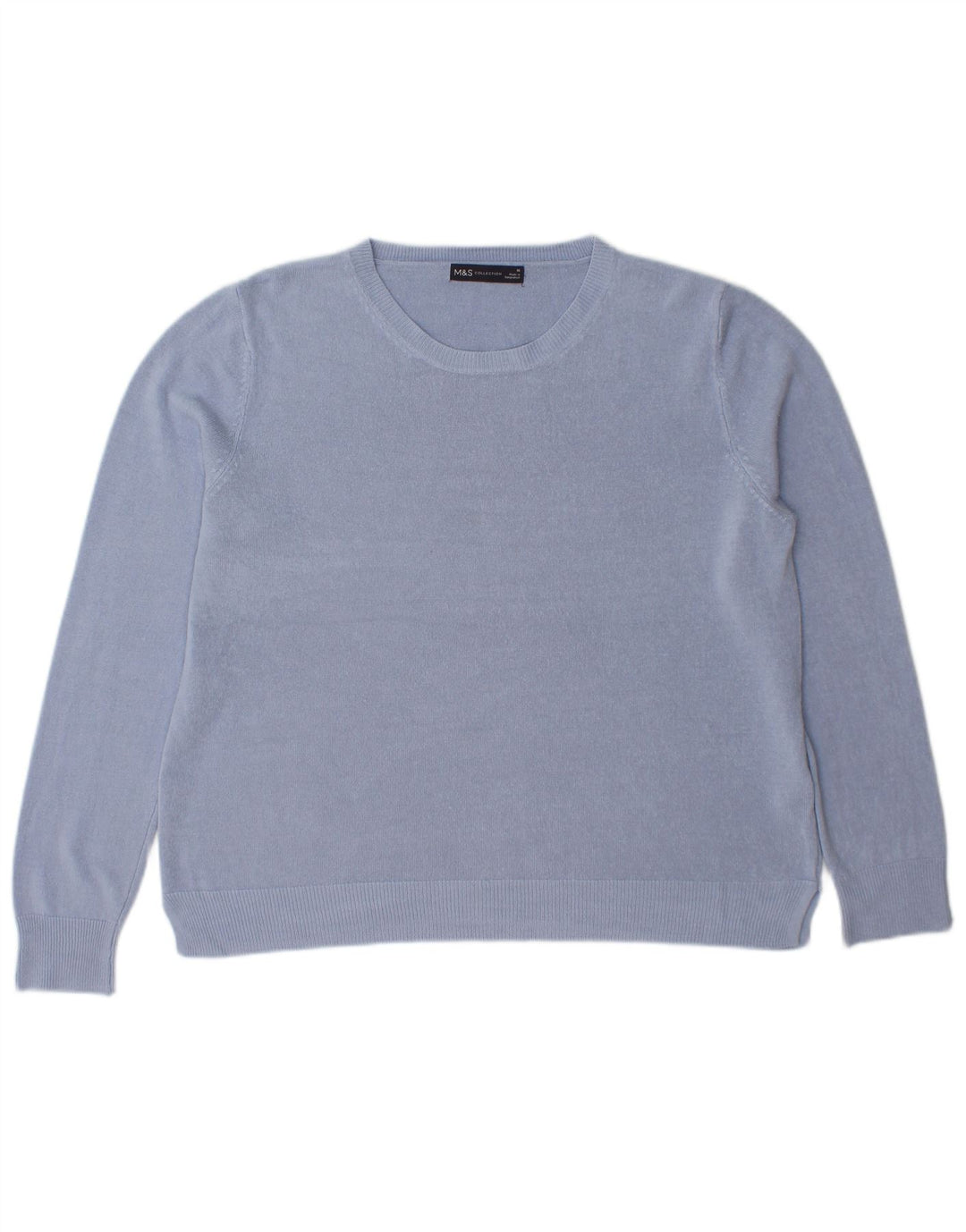 Maglione maglione con scollo a barca da donna Marks & Spencer UK 16 grande blu