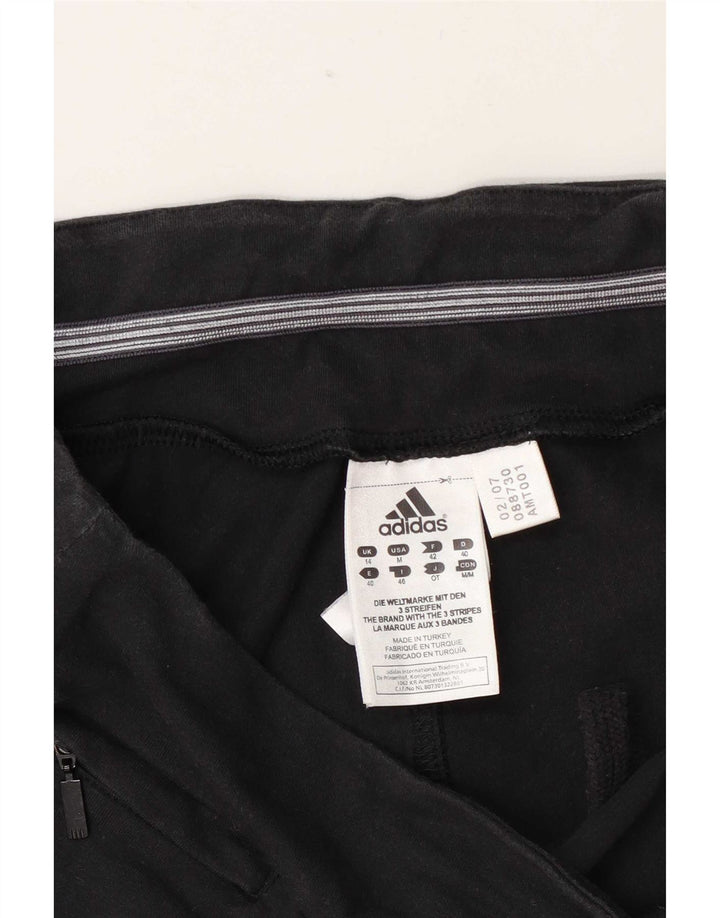 Pantaloncini sportivi Adidas da donna UK 14 medio cotone nero