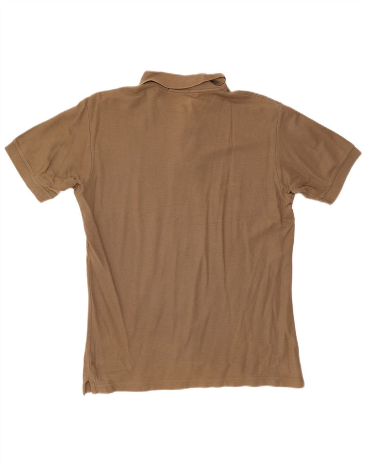 Polo da uomo Fila piccola in cotone beige