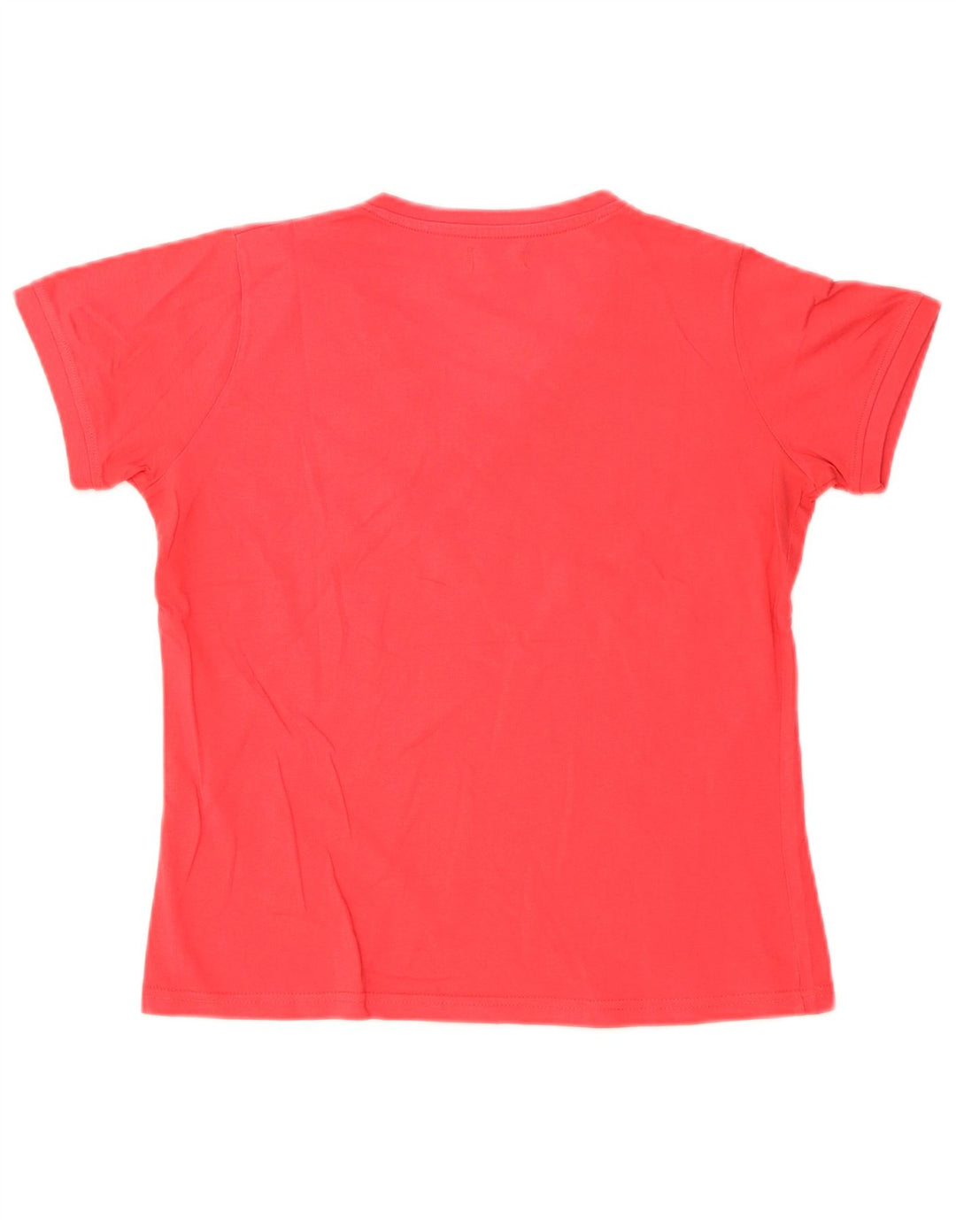 Maglietta Kappa da donna Top UK 14 grande rossa in cotone