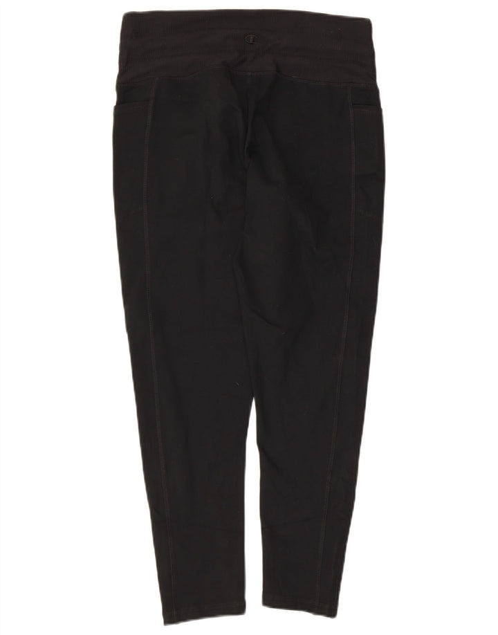 Leggings Capri da donna CHAMPION UK 14 Large Nero Poliestere