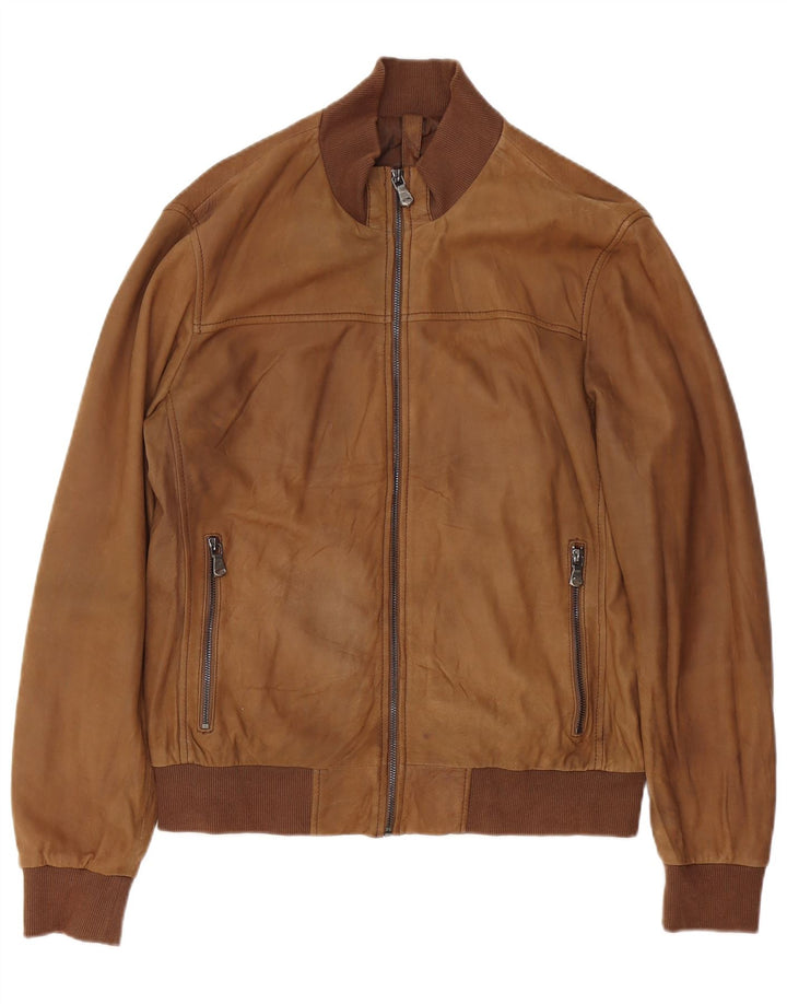 Giacca Pelle Uomo Conbipel IT 52 Large Pelle Marrone