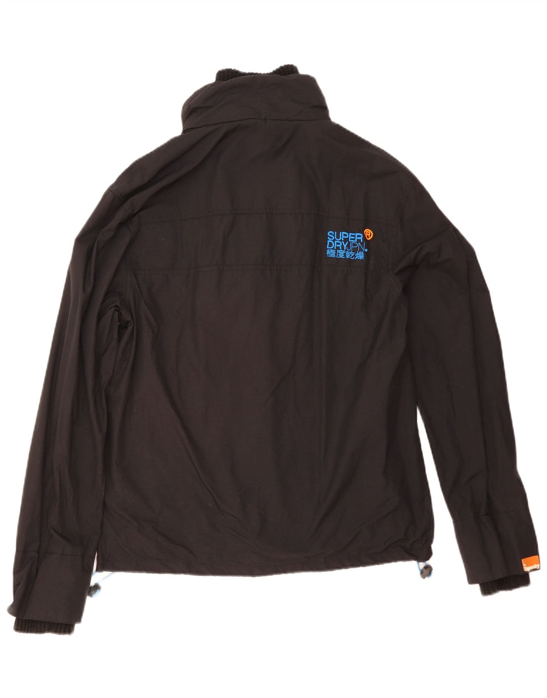 Giacca a vento grafica da donna Superdry Windcheater UK 16 grande nera