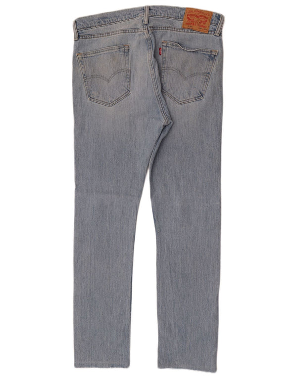 Jeans Levi's Uomo 510 Skinny W33 L29 Cotone Blu
