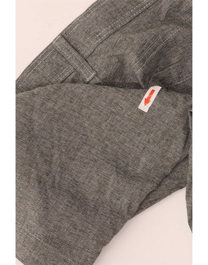 Pantaloncini cargo Lee da ragazzo 11-12 anni W26 poliestere grigio