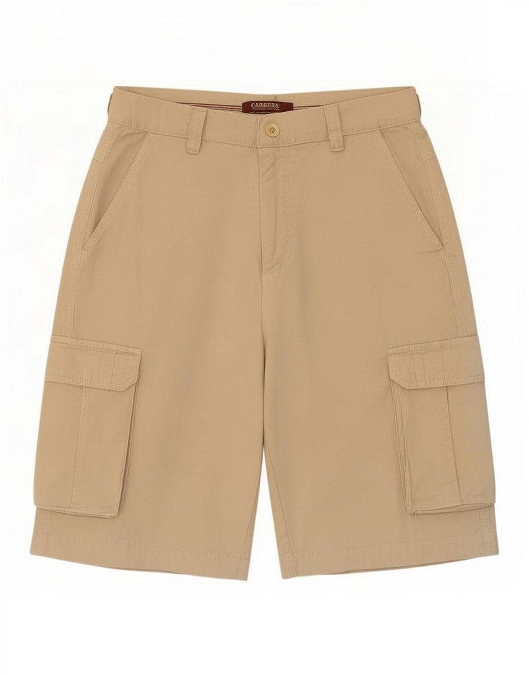 Pantaloncini cargo da uomo Carrera IT 46 Small W28 Cotone beige