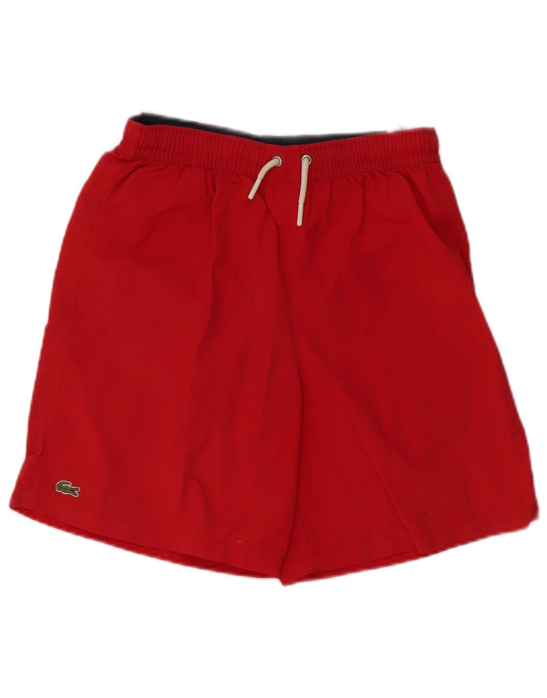 Pantaloncini da bagno Lacoste bambino 13-14 anni rosso in poliammide
