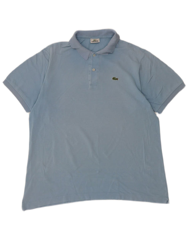 Polo da uomo LACOSTE taglia 7 2XL cotone blu