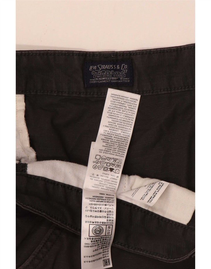 Pantaloncini cargo da uomo Levi's W44 2XL cotone grigio
